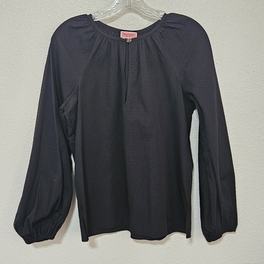 Kate Spade New York size small balloon sleeve top